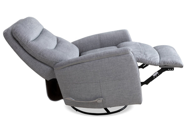 Gemini - Swivel Glider Recliner (Set of 2) - Capri Silver