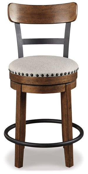 Valebeck - Brown - UPH Swivel Barstool