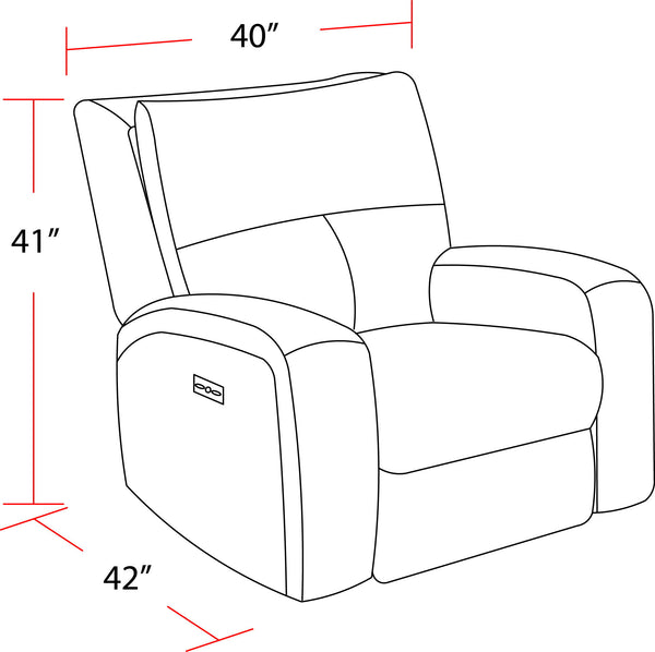 Polaris - Power Recliner (Set of 2) - Kahlua