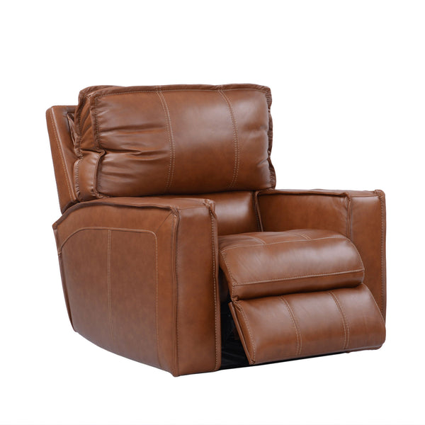 Rockford - Power Reclining Sofa And Recliner - Verona Saddle