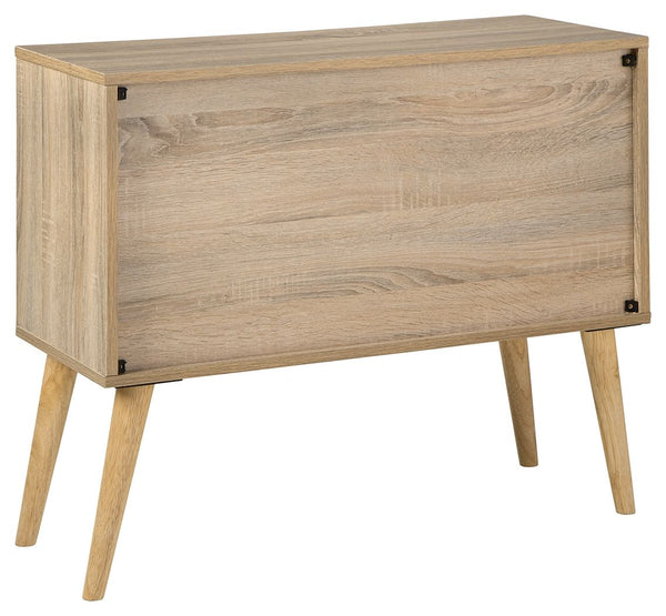 Orinfield - Natural / White - Accent Cabinet