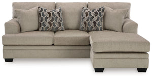 This sofa chaise feels every bit as good as it looks. Ultra-soft upholstery enhances your comfort, making it a delightful place to unwind. Whether you-'re enjoying a quiet evening alone or chilling with friends, this piece promises to be the perfect backd