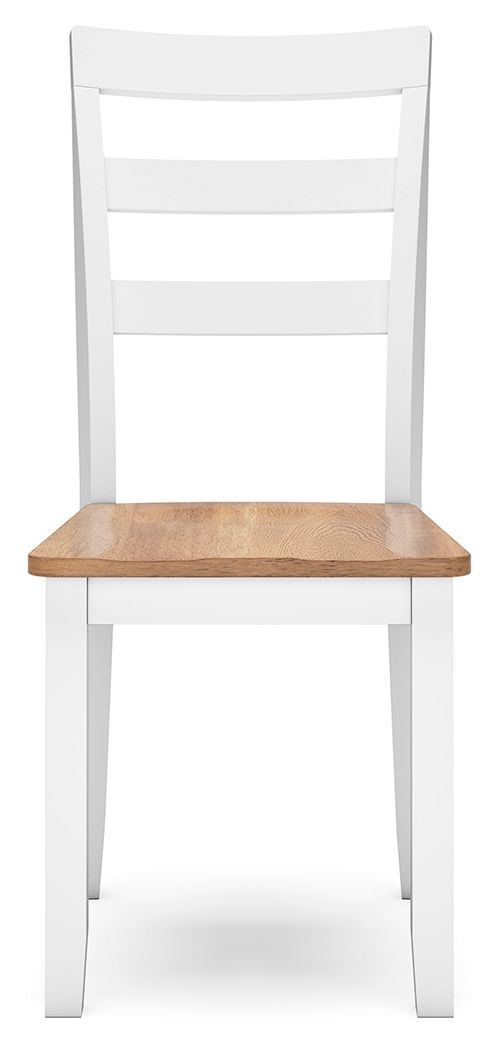Gesthaven - Natural / White - Dining Room Side Chair (Set of 2)