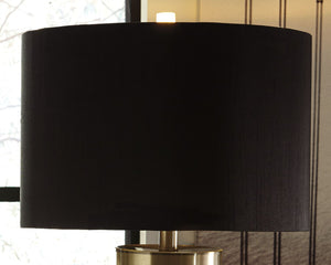 Jacek - Gray / Brass Finish - Metal Table Lamp (Set of 2)