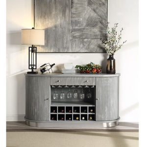 Fixed Table Top Engineering Marble Grain Table Top Natural Finish Style Padded Seat & Back Cushion