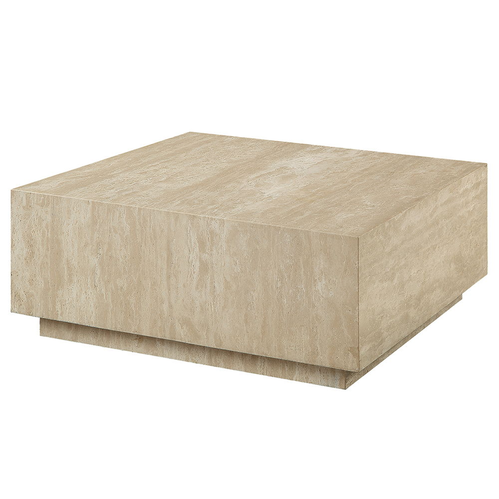 The natural wood grain finish exudes warmth and sophistication, while the clean lines and minimalist design offer a modern aesthetic. Perfect for both functional use and decorative display, this Deon table set seamlessly blends with various interior style