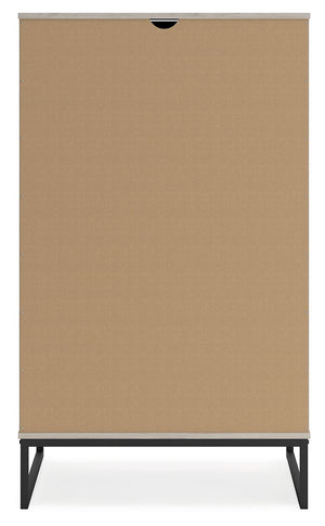 Socalle - Light Natural - Five Drawer Chest