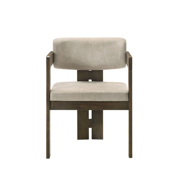  the two-tone server boasts metal side glide drawers with 2/3