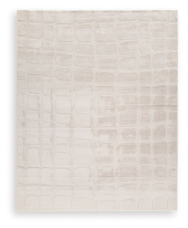 Who doesnâ€™t love a fun, furry floor covering? The subtly stunning abstract design and textured faux fur of this rug create a trendy look thatâ€™s sure to elevate any modern home. The best part? It-'s super easy to cleanâ€”simply drop it in the washing m