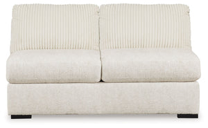 Chessington - Ivory - Armless Loveseat