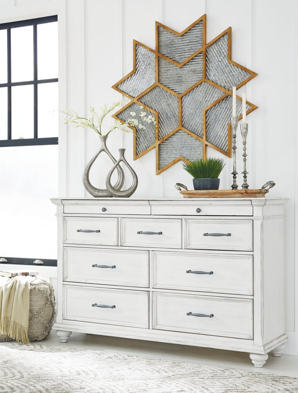  you-'ll love putting it all away in casual style. Seven full-sized drawers and two accessory top drawers will easily accommodate y