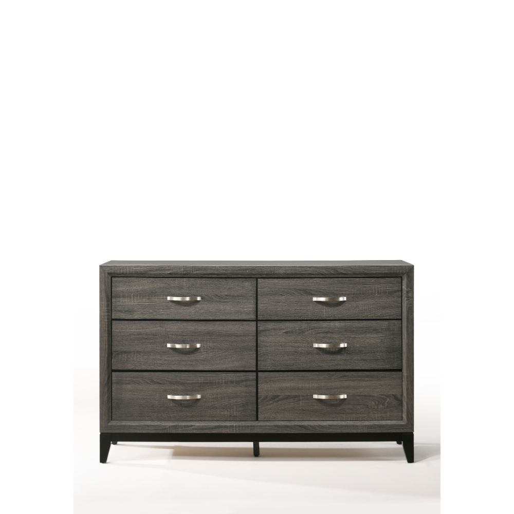 6 Drw Drawer: Glide Center Metal (3/4 Ext.), Dovetail English Front & Back, Felt-Lined Not Included, Safety Stop Included, Manual Close, Hardware: Single Handle, Nickel Brushed Metal Construction: Wooden Case Good: Paper Veneer, MDF, Ply, Chipboard Wooden