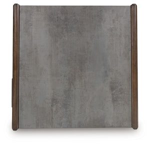 Kallenny - Brown / Gray - Square Cocktail Table