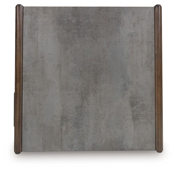 Kallenny - Brown / Gray - Square Cocktail Table