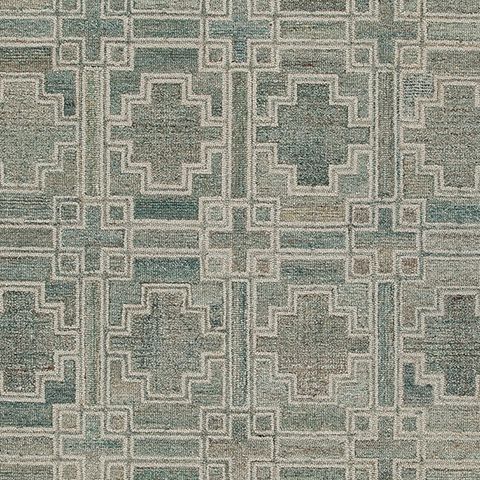 Jossland - Turquoise / Ivory - Medium Rug