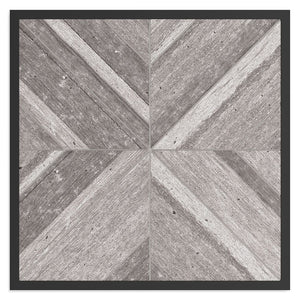 Beachcroft - Black / Light Gray - Square End Table