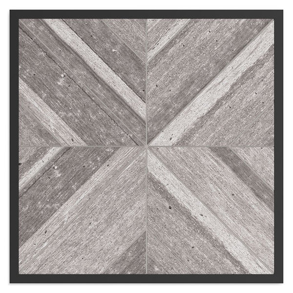 Beachcroft - Black / Light Gray - Square End Table