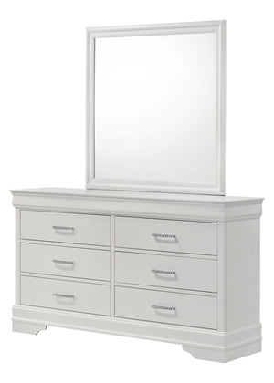 Amalia - Twin 4 Piece Bedroom Set - White
