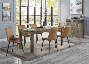  yet slimmer frame of this table lets it double as a dining table or versatile work-from-hom
