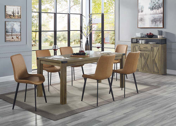  yet slimmer frame of this table lets it double as a dining table or versatile work-from-hom