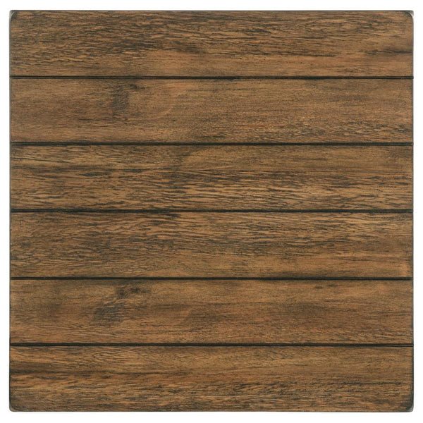 Payne - 1-Drawer Wood End Table With Shelf - Distressed Brown