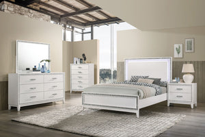 Haiden - Mirror - White Finish