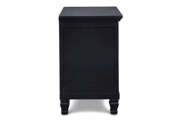  this nightstand ensures strength and long-lasting durability. Its versatile transitional desig