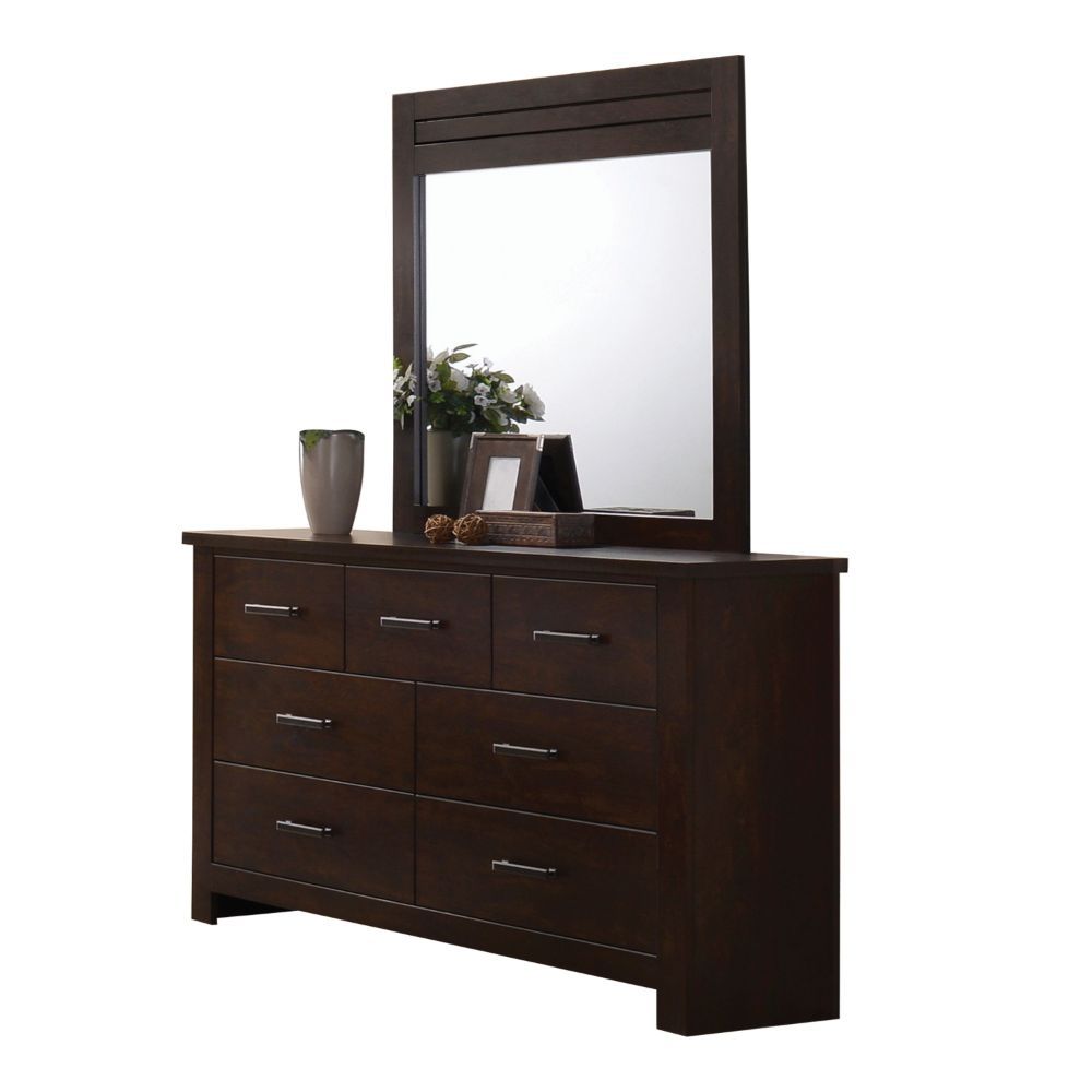 The Panang mirror offers sophisticated style in beautiful mahogany finish. With clean lines and contemporary style, this mirror provides elegance to warm your home with a stylish and relaxing environment.<br/><br/><b>Product Features</b><ul><li>Case: 1Pc/