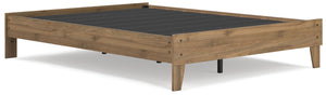 Deanlow - Honey - Queen Platform Bed