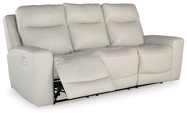 Mindanao - Coconut - Pwr Rec Sofa With Adj Headrest