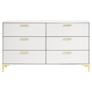 Kendall - 6-Drawer Dresser - White