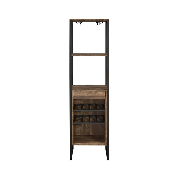  3 Open Compartments (2 Wooden Shelves