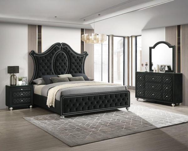 Cameo - Nightstand - Black