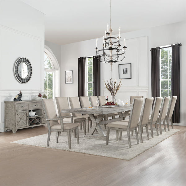  Armless Chair Padded SEAT & BACK: Fabric Cushion