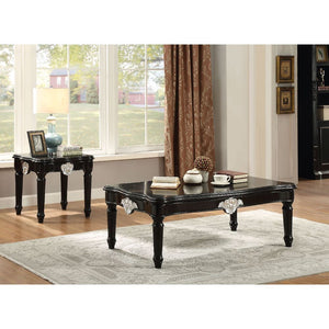 KD, Rectangular Leg Coffee Table (No Storage) â€¢ Wooden Scalloped Top: MDF â€¢ Wooden Apron with Contrast Carved Motif: Poplar Wood â€¢ Wooden Turned Legs: Rbw â€¢<br/><br/><b>Product Features</b><ul><li>Rectangular Leg Coffee Table (No Storage)</li><li>