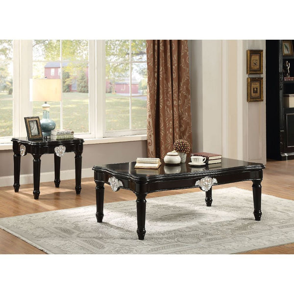 KD, Rectangular Leg Coffee Table (No Storage) â€¢ Wooden Scalloped Top: MDF â€¢ Wooden Apron with Contrast Carved Motif: Poplar Wood â€¢ Wooden Turned Legs: Rbw â€¢<br/><br/><b>Product Features</b><ul><li>Rectangular Leg Coffee Table (No Storage)</li><li>