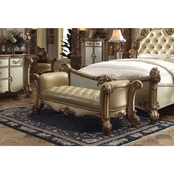  traditional design in your room with the Vendome Bench. A hand-crafted piece inspired from the luxurious designs of the past