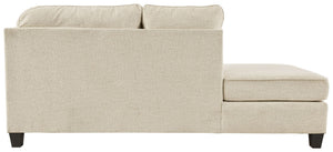  this less-is-more contemporary sectional is dressed to impr