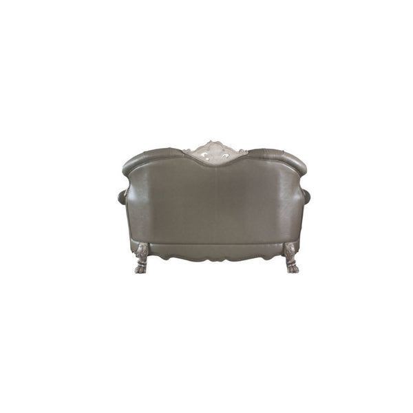 Dresden - Loveseat - Vintage Bone White & PU