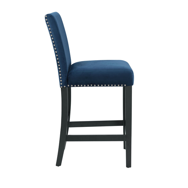 Celeste - Counter Height Chair (Set of 2) - Blue