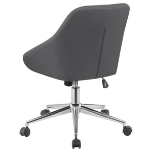  comfortable backrest as you focus on work and other tasks. The seating also features a pintuck 