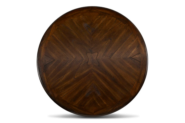 Gia - 5 Piece Round Dining Set - Cherry