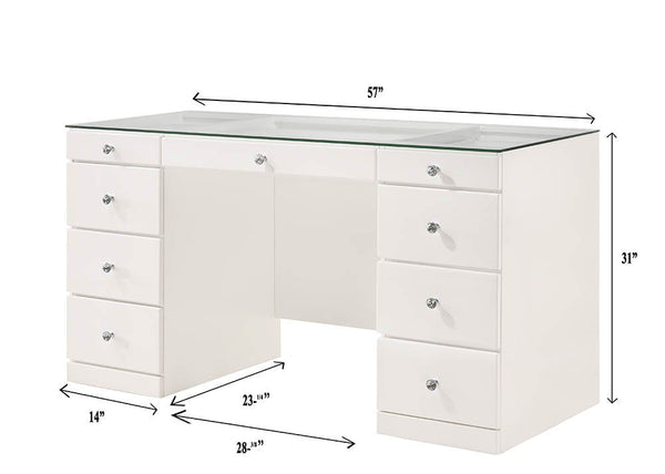 Avery - Vanity Set - White