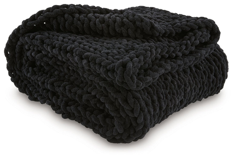 Next time youâ€™re wrapped up in a favorite read or streaming TV series, try wrapping yourself in sumptuous chenille polyester with this throw. Hand-knitted for cozy comfort, itâ€™s every bit as soft as it looks.<br/><br/><b>Product Features</b><ul><li>Ma
