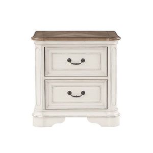 Florian - Nightstand - Antique White Finish