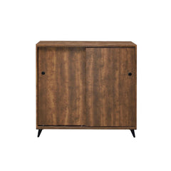 Rectangular Cabinet â€¢ Storage: 2 Sliding Doors (Inside 4 Compartments, 3 Wooden Shelves, Adj) â€¢ Wooden Case Frame â€¢ Plastic Splayed Tapered Leg (Open Base)<br/><br/><b>Product Features</b><ul><li>Rectangular Cabinet</li><li>Storage: 2 Sliding Doors 