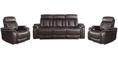Comfort meets innovation in this inspired Power Reclining Collection. The perfect choice for creating a relaxing environment, this stylish collection features smooth motorized reclining motion and adjustable headrest at just the touch of a button.<br/><br