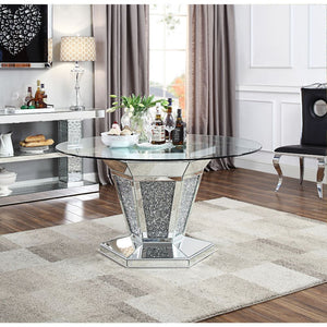  Faux Diamonds & Clear Glass