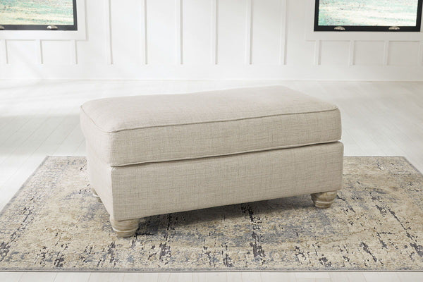 Traemore - Linen - 2 Pc. - Chair and a Half with Ottoman