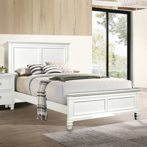 Tamarack - 4/6 Full Bed - White